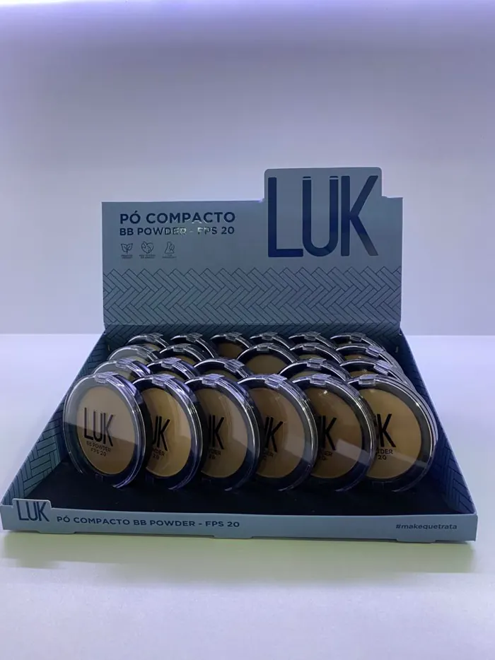 Display de pó compacto LUK